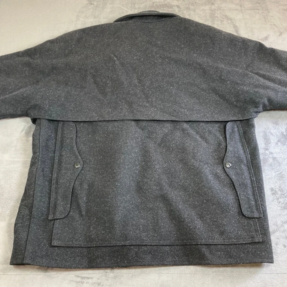 Vintage C.C.Filson Double Mackinaw Cruiser Jacket Mens 100%virgin Wool Size 42/L - Picture 5 of 9